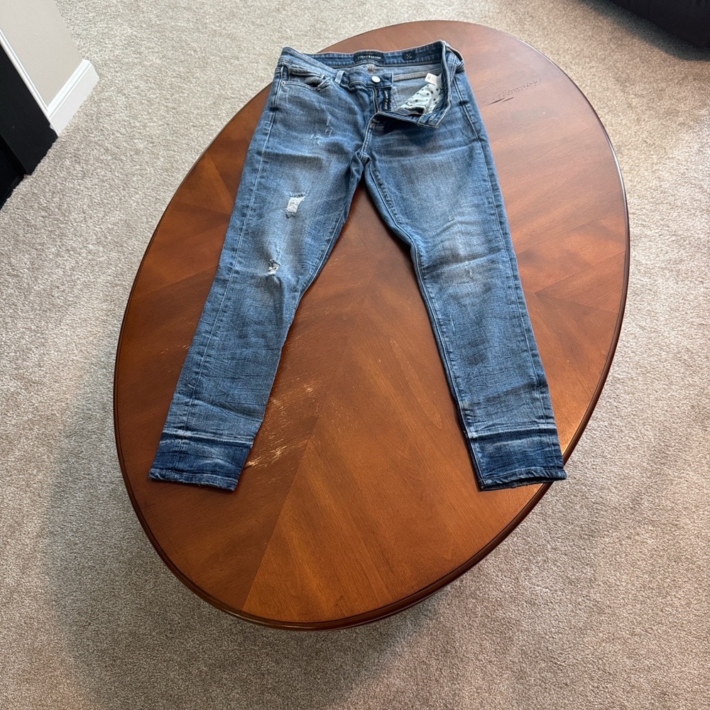 Lucky Brand Blue Ankle & Cropped Jeans